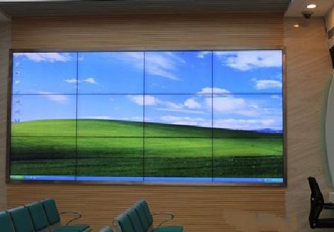 会昌液晶拼接屏的另类用法。